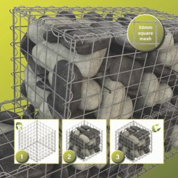 Apollo Gabion 450mm x 450mm x 450mm