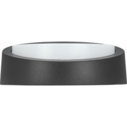 Luceco Liptus Outdoor Round LED IP65 Bulkhead Black 15W 1350lm