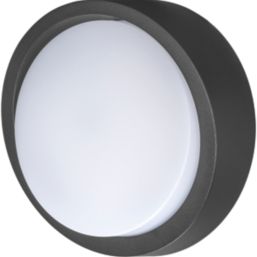 Luceco Liptus Outdoor Round LED IP65 Bulkhead Black 15W 1350lm