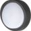 Luceco Liptus Outdoor Round LED IP65 Bulkhead Black 15W 1350lm