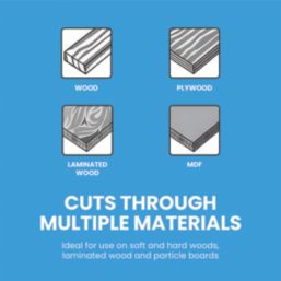 Spyder Stinger Hex Shank Double-Flute Auger Wood Drill Bit Set 4 Pieces