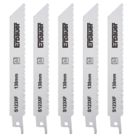 Erbauer   Sheet Metal Reciprocating Saw Blades 150mm 5 Pack