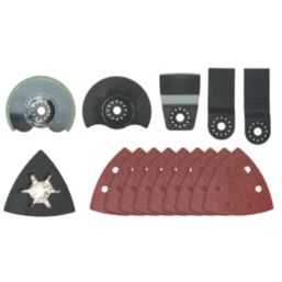 Einhell Varrito 18V Li-Ion Power X-Change  Cordless Multi-Tool & 14 Accessories - Bare