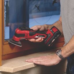 Einhell Varrito 18V Li-Ion Power X-Change  Cordless Multi-Tool & 14 Accessories - Bare