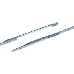 Yale Doormaster Pro  Silver Adjustable Replacement uPVC Door Lock 53mm Case - 35mm Backset