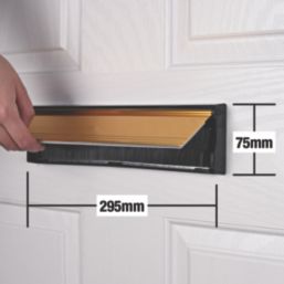 Stormguard Sleeved Letter Box Gold 295mm x 75mm