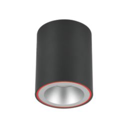 Sylvania SylDownlight White LED Smart Surface Mounted Spotlight Black 11W 400lm