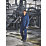 General Purpose Coverall Navy Blue X Large 56 3/4" Chest 31" L