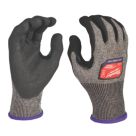 Milwaukee Hidex Cut Level F Gloves Grey Large