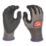 Milwaukee Hidex Cut Level F Gloves Grey Large