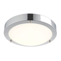 Saxby Anchorage LED Bathroom Ceiling Light Chrome 9W 650lm