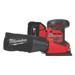 Milwaukee M18BQSS-502B 18V 2 x 5.0Ah Li-Ion RedLithium  Cordless Sheet Sander