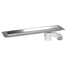 McAlpine CD800-P Channel Drain Polished Stainless Steel 810mm x 150mm
