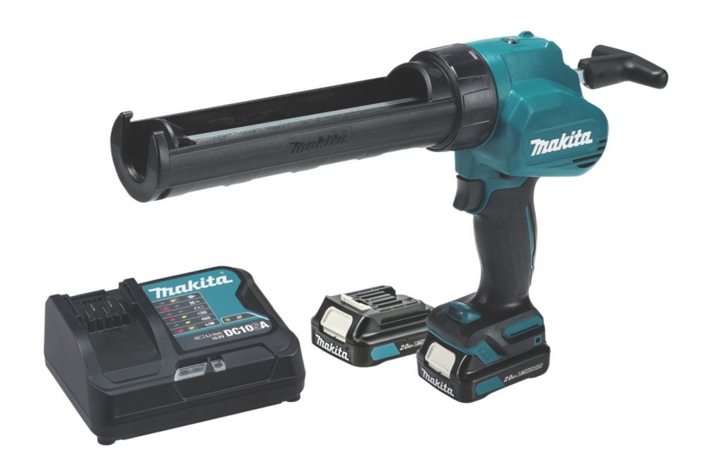 Makita CG100DWAEA 12V 2 x 2.0Ah Li Ion CXT Cordless Caulking Gun