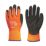 Wonder Grip WG-338 Thermo Plus Protective Work Gloves Orange / Black Large