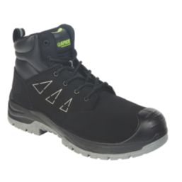 Apache Armstrong Size 14 Black Water Resistant Safety Boots Screwfix