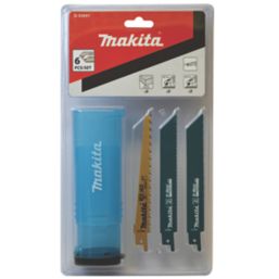 Makita  D-53051 Multi-Material Reciprocating Saw Blade Set 6 Pieces