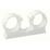 KM  15mm Snap Lid Double Hinged Clips  50 Pack