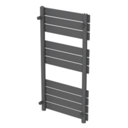 Flomasta Flat Bar 1000mm x 500mm 1576BTU Anthracite Vertical Designer Radiator