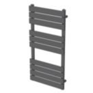 Flomasta Flat Bar 1000mm x 500mm 1576BTU Anthracite Vertical Designer Radiator