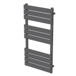Flomasta Flat Bar 1000mm x 500mm 1576BTU Anthracite Vertical Designer Radiator
