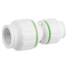 Flomasta  Plastic Push-Fit Reducing Couplers 22mm x 15mm 2 Pack