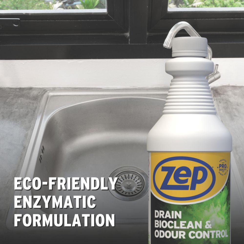 ZEP DRAIN BIO CLEAN & ODOUR CONTROL 1L | David Neill Mica