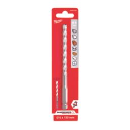 Milwaukee  Hex Shank Multi-Material Drill Bit 6mm x 150mm