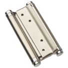 Smith & Locke Satin Nickel  Spring Hinge 150mm x 153mm