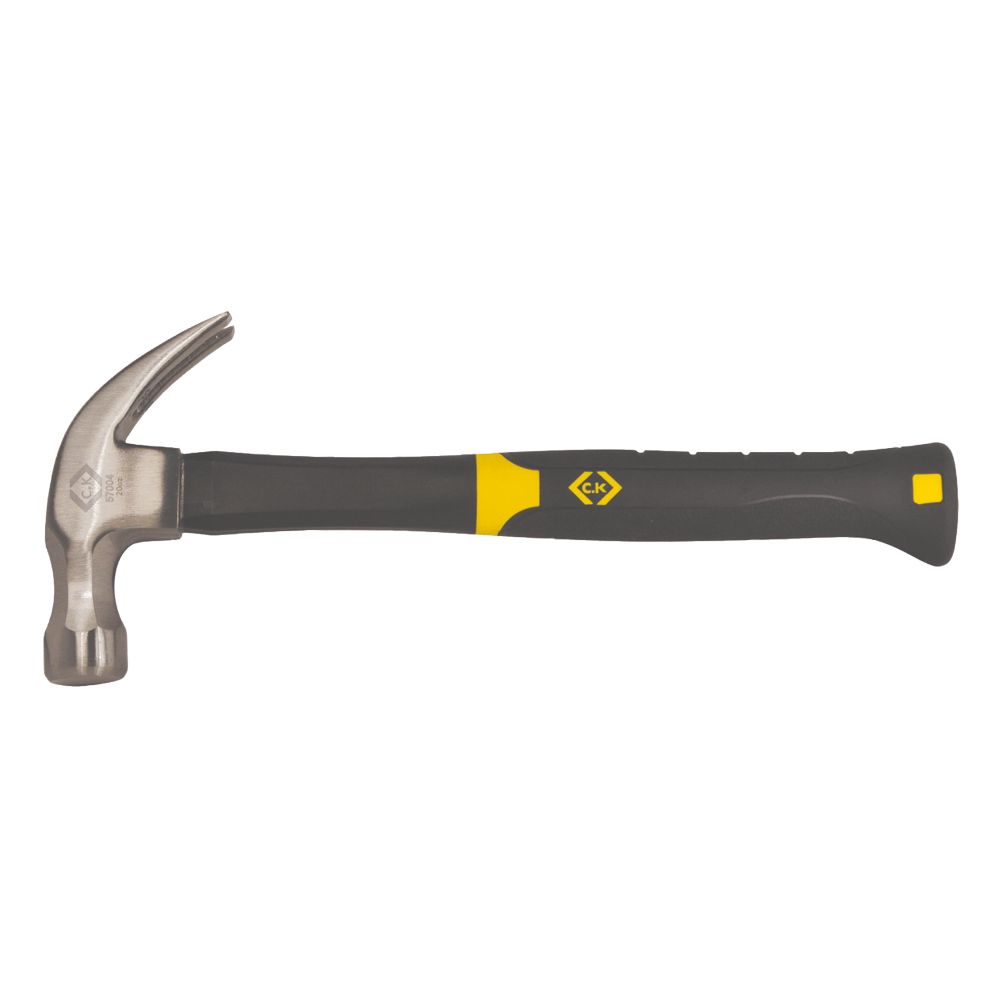 C.K Fibreglass Claw Hammer 16oz (0.45kg) | Hammers | Screwfix.ie