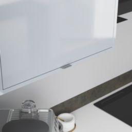 Essentials Pequin Strip Cabinet Handle Brushed Nickel 50mm 2 Pieces