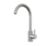 ETAL Tivoli Single Lever Kitchen Mixer Tap Brushed Steel Finish