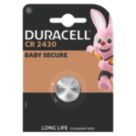 Duracell CR2430 3V Coin Cell Lithium Battery