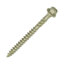 Timco  Hex Socket  Timber Frame Construction & Landscaping Screws 6.7mm x 75mm 50 Pack