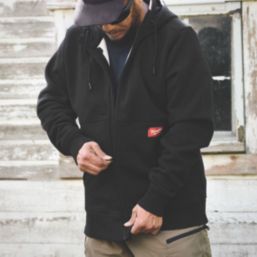 Milwaukee Gridiron Fullzip  Hoodie Black X Large 44-46" Chest