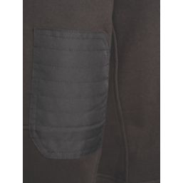 JCB Trade Crew Sweatshirt Black Large 42-44" Chest