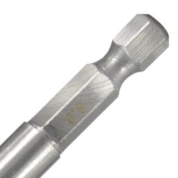 Titan  Hex Shank Double-Flute Brad Point Wood Drill Bit 8mm x 117mm