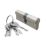 Smith & Locke 6-Pin Euro Double Cylinder Lock 40-45 (85mm) Silver 2 Pack