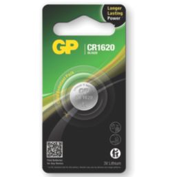 GP Batteries CR1620 3V Coin Cell Lithium Battery