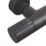 Highlife Bathrooms Argyll Exposed Single Outlet Thermostatic Matt Black Bar Shower Valve