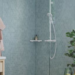 Hansgrohe AddStoris 1-Tier Corner Basket Matt White