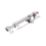 Straight Door Bolt Polished Chrome 76mm