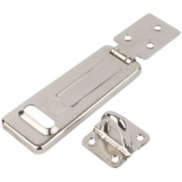 Smith & Locke Hasp & Staple Nickel 118mm