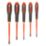 Bahco ERGO Mixed  VDE Screwdrivers 5 Piece Set