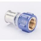 Wavin Tigris  Multi-Layer Composite Press-Fit Adapting Female Couplers 0.5" x 20mm 10 Pack