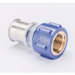 Wavin Tigris  Multi-Layer Composite Press-Fit Adapting Female Couplers 0.5" x 20mm 10 Pack