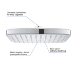 Grohe Vitalio Comfort  Adjustable Shower Head Chrome 250mm