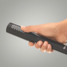 Grohe Precision SmartControl HP Rear-Fed Concealed Matt Black Thermostatic Shower System