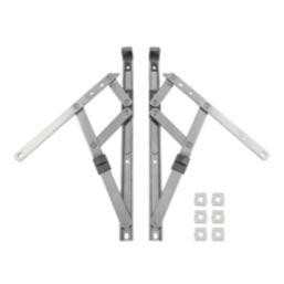 Smith & Locke  Friction Stay Window Hinges Side-Hung 300mm 2 Pack