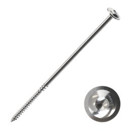 TimbaScrew  TX Wafer Thread Cutting Timber Screws 6.7mm x 150mm 200 Pack